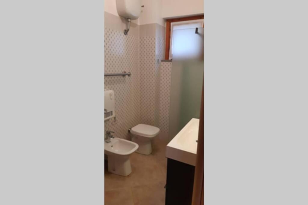 Koupelna v ubytování Casa Elicriso