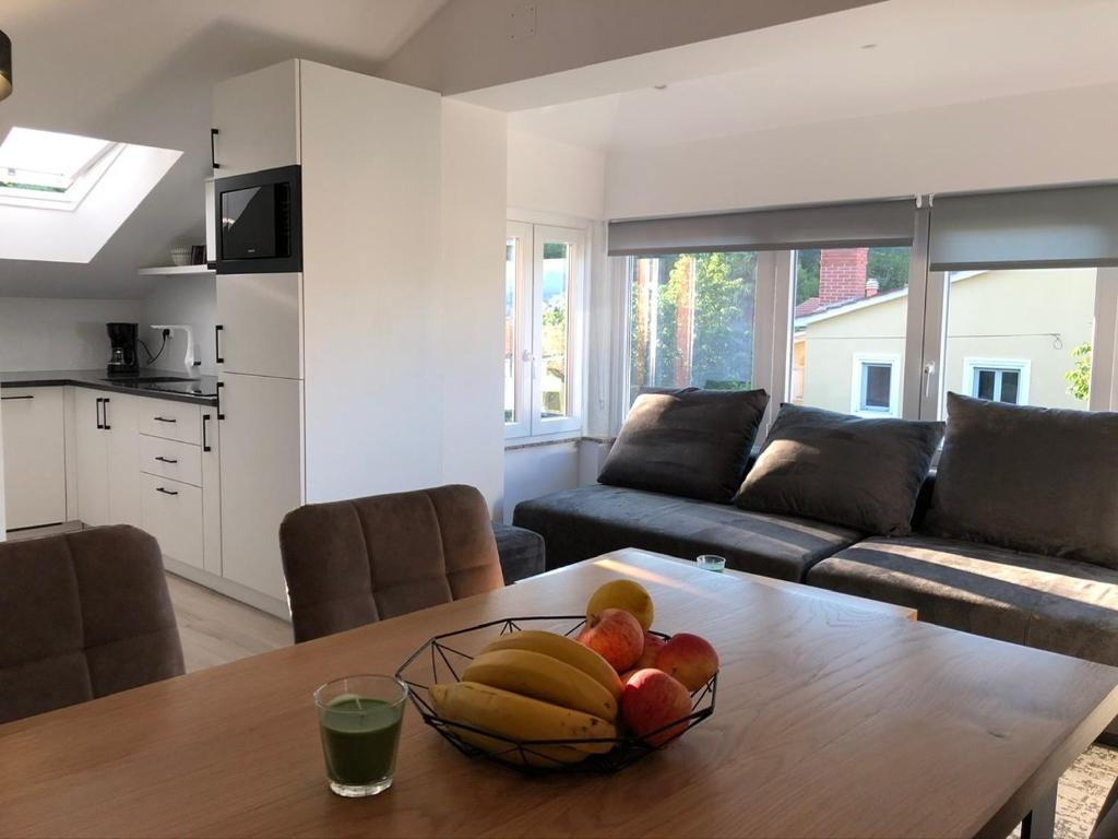 Kuchnia lub aneks kuchenny w obiekcie Apartments Villa Učka