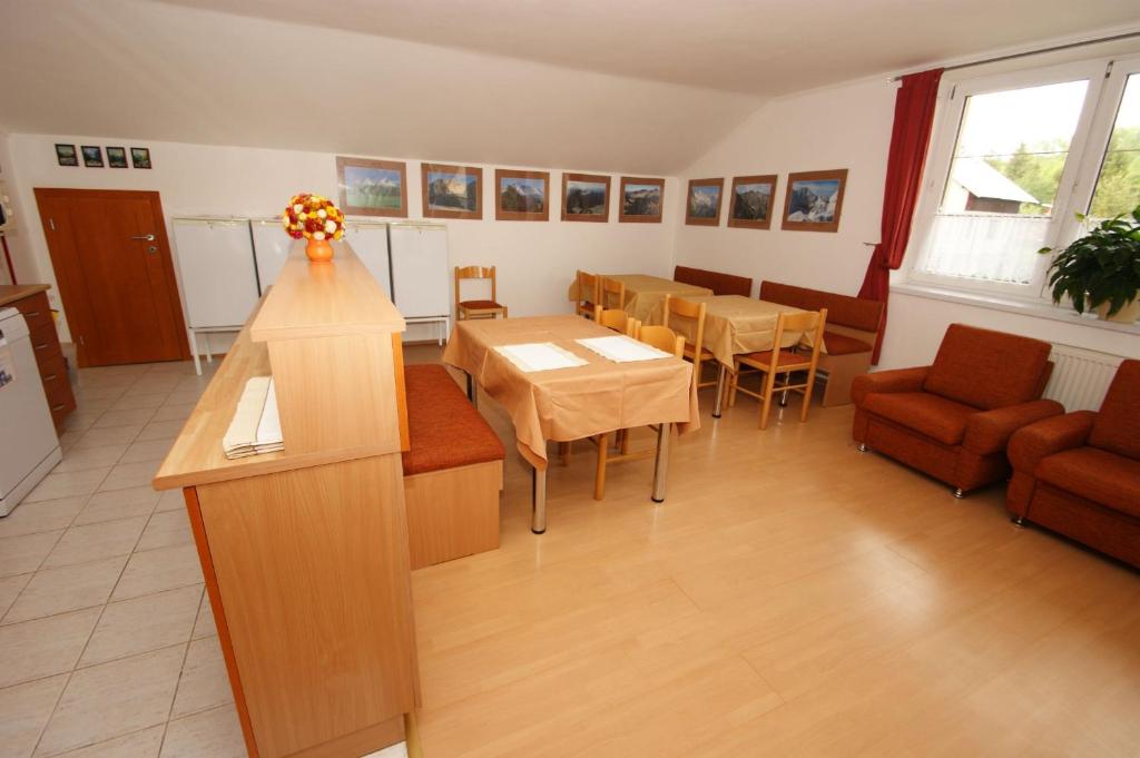 Posezení v ubytování Vila Ema