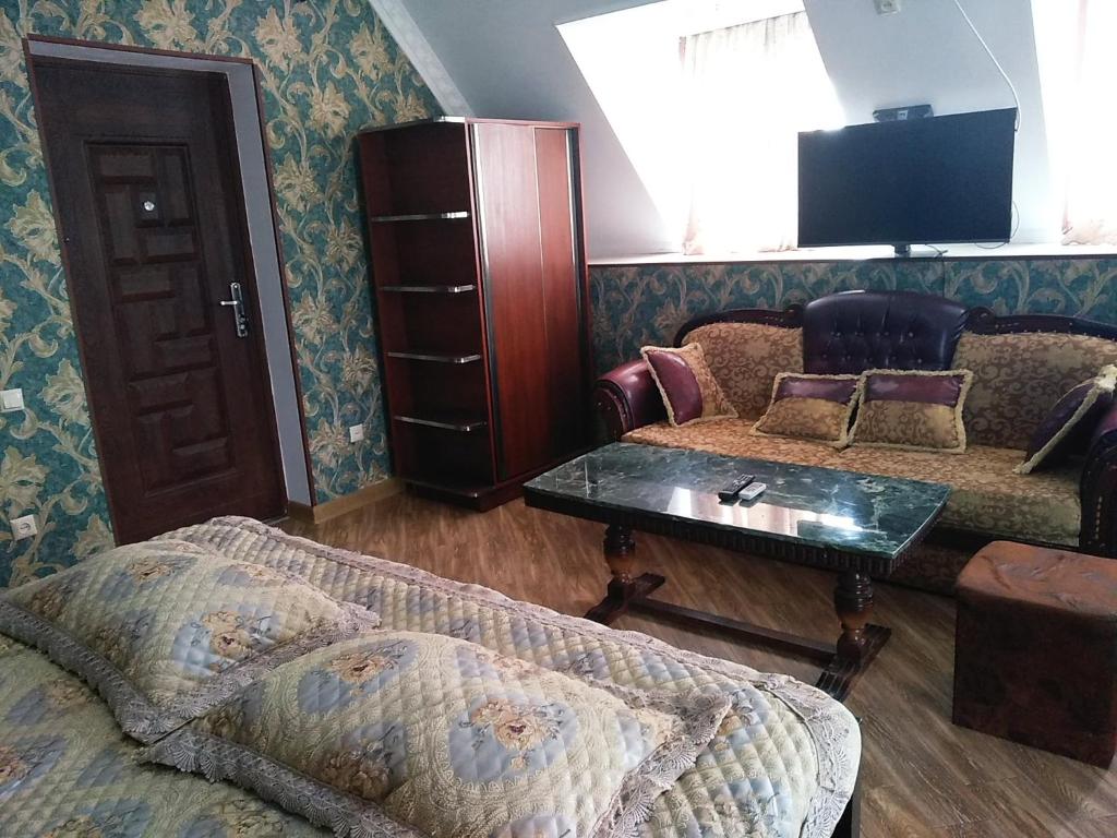 Posezení v ubytování Hotel Edemi Castle