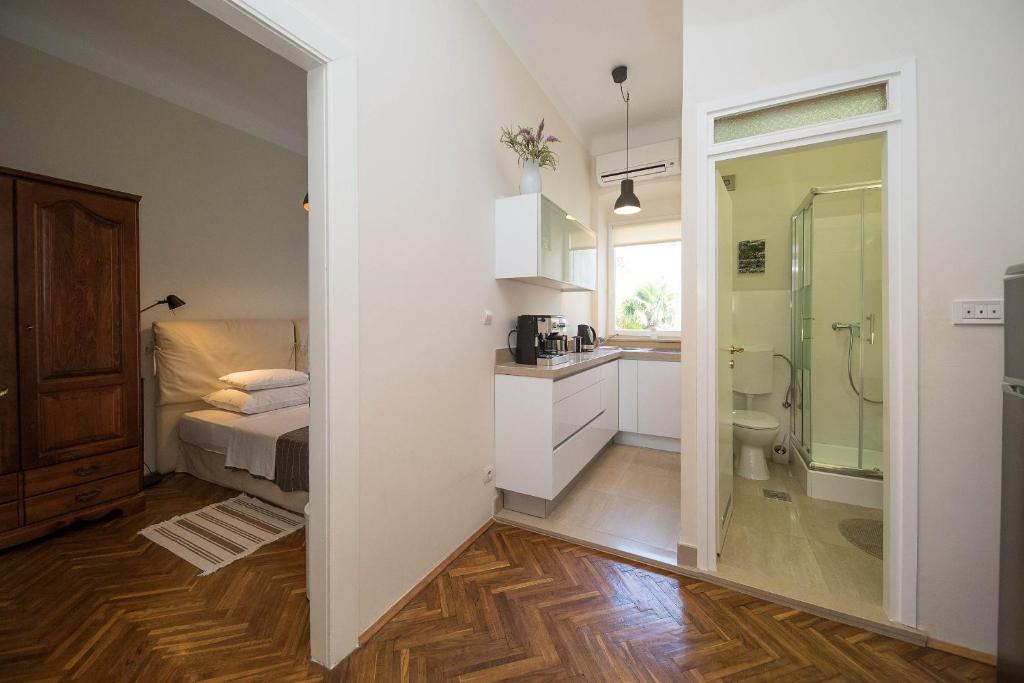 Kúpeľňa v ubytovaní Apartmani Marion Crikvenica