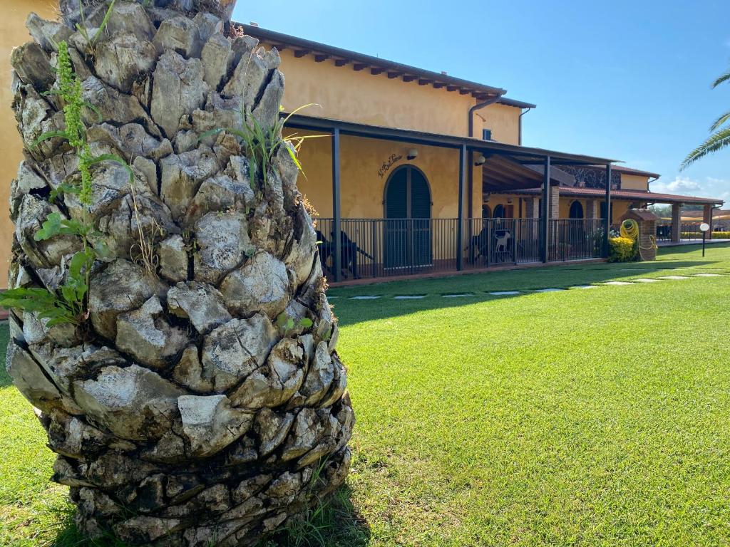 Zahrada ubytování Borgo Bernabei