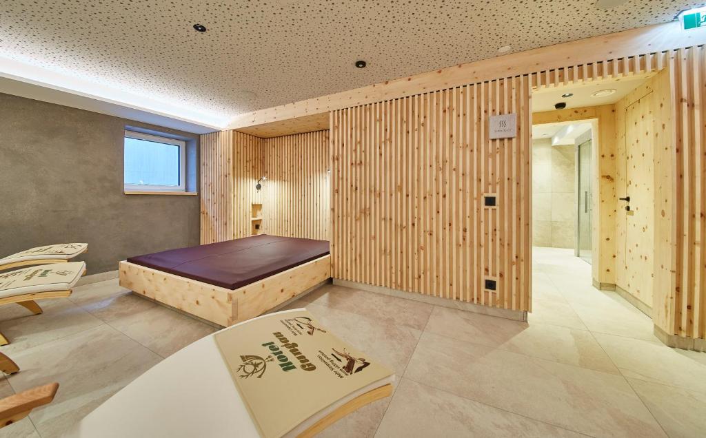 Postel nebo postele na pokoji v ubytování Hotel Gungau