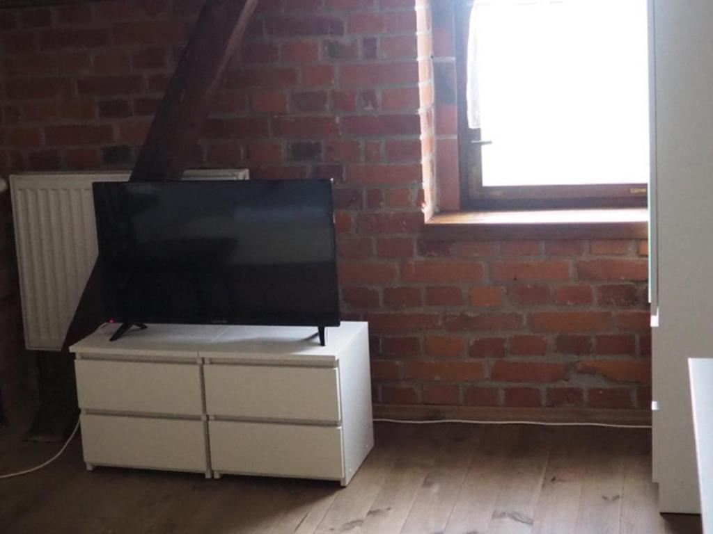 TV a/nebo společenská místnost v ubytování Zacisze Trzech Gór