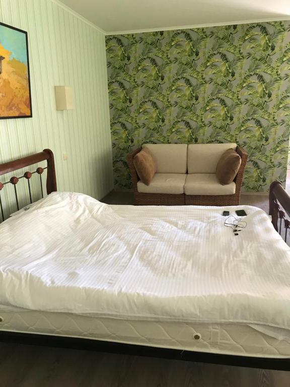 Postel nebo postele na pokoji v ubytování Chebak RANCH