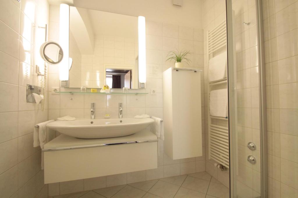 Koupelna v ubytování Boutiquehotel Oberkirch im Zentrum