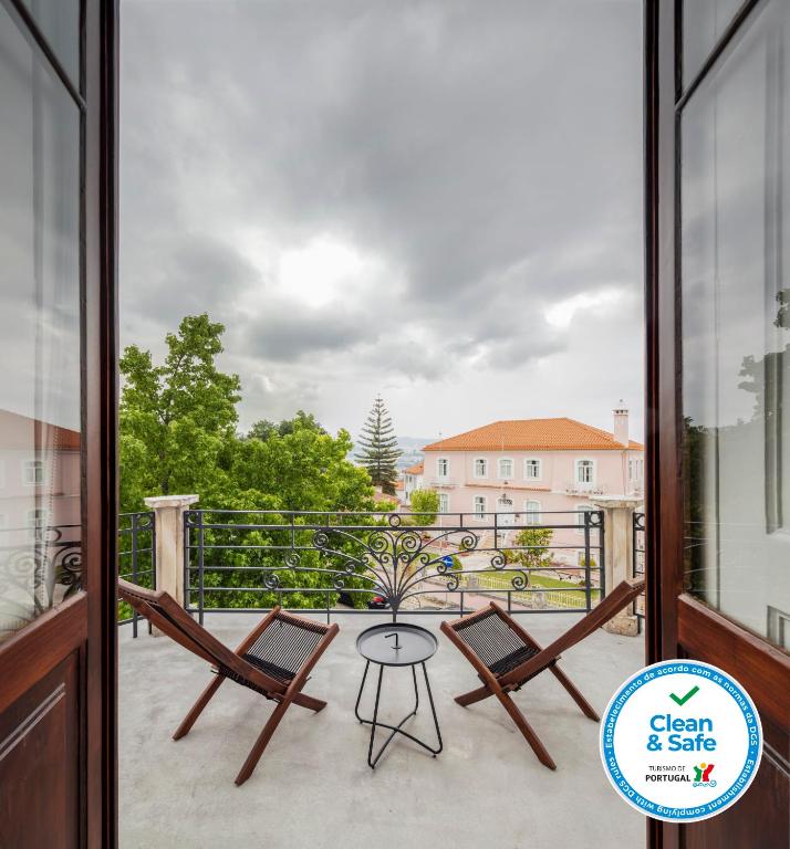 Balkón nebo terasa v ubytování Penedo da Saudade Suites & Hostel