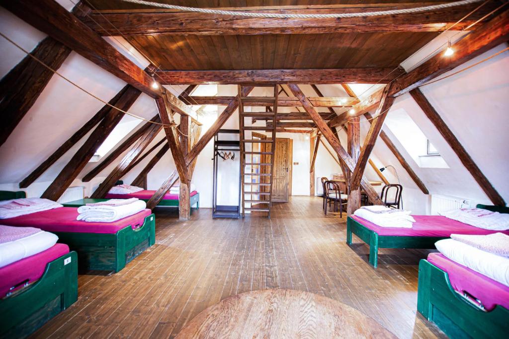 Postel nebo postele na pokoji v ubytování Hostel 99