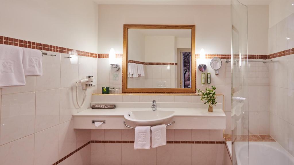 Koupelna v ubytování RelaxResort Kothmühle