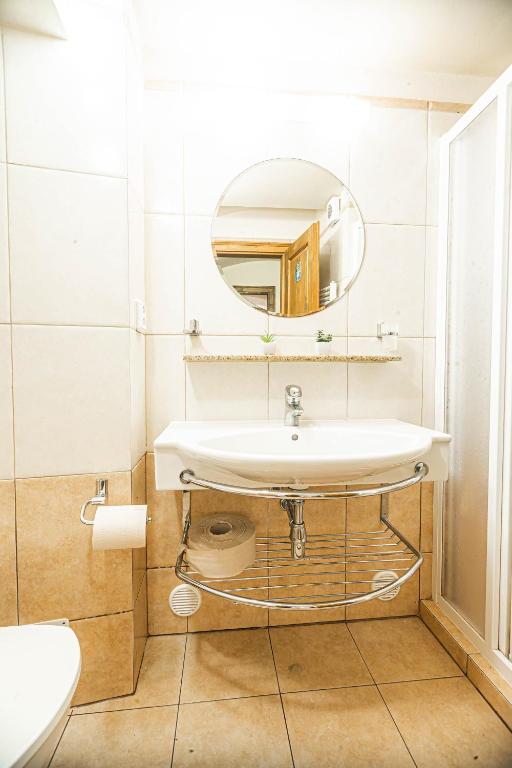 Koupelna v ubytování Hostel 99