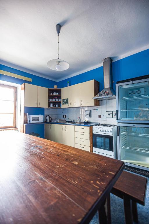 Kuchyň nebo kuchyňský kout v ubytování Hostel 99