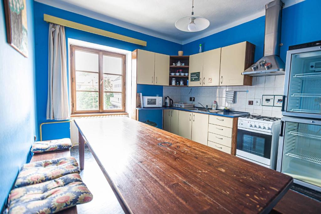 Kuchyň nebo kuchyňský kout v ubytování Hostel 99