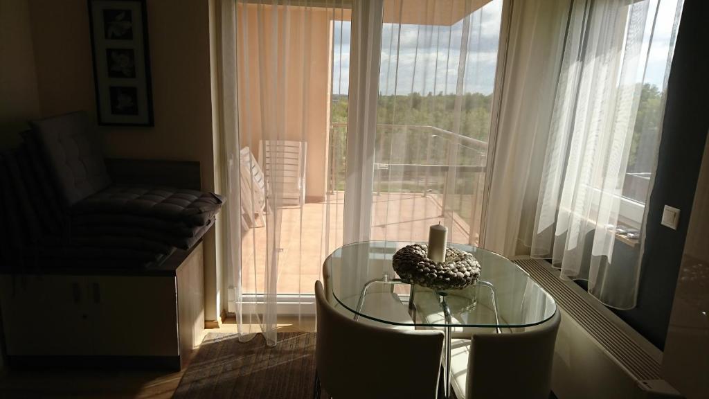 Posezení v ubytování Galerius Golden Beach Apartment