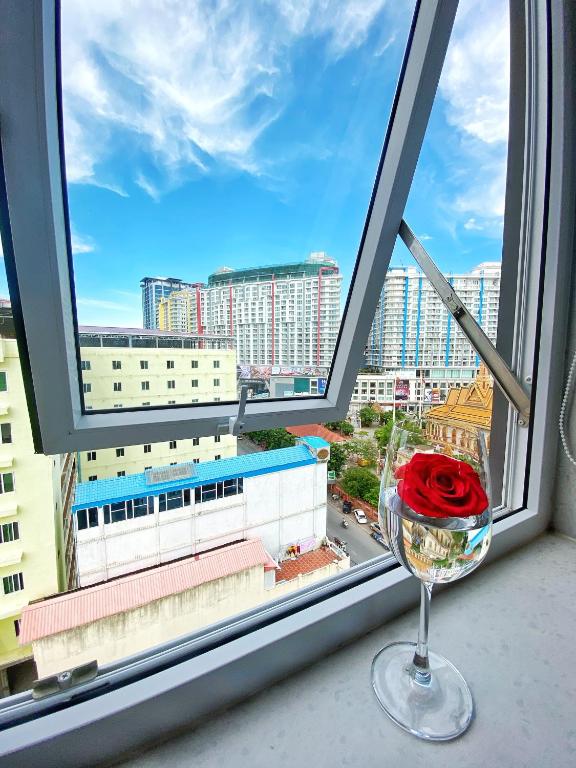 Balkón nebo terasa v ubytování Yunfan Hotel