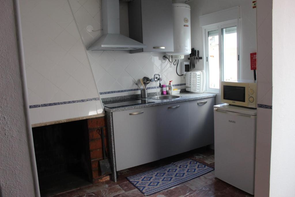 Η κουζίνα ή μικρή κουζίνα στο Casa Avô T1