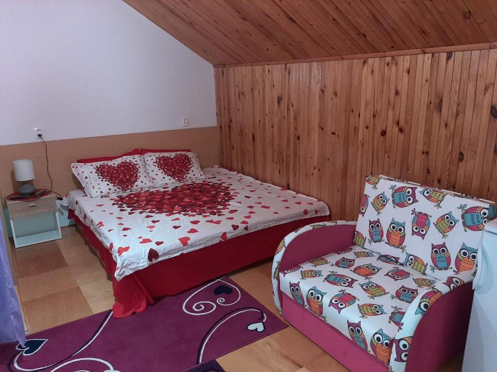 Postel nebo postele na pokoji v ubytování Privat Tatry Dreams