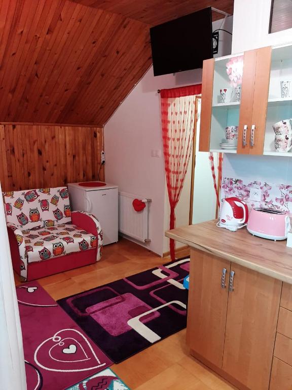 Posezení v ubytování Privat Tatry Dreams