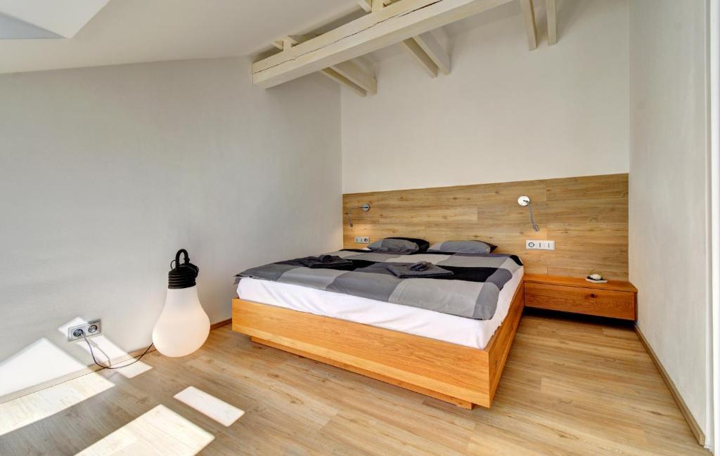 Voodi või voodid majutusasutuse Apartmány Tadeáš toas