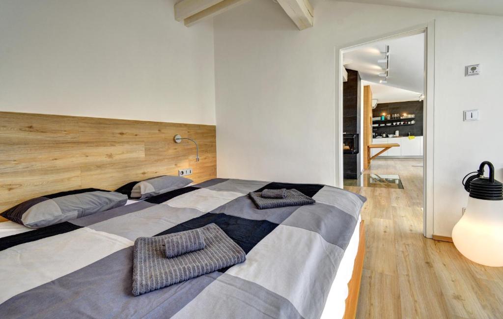 Voodi või voodid majutusasutuse Apartmány Tadeáš toas