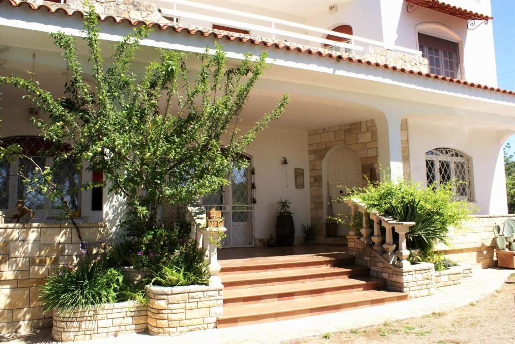 Budova, kde se bed and breakfast nachází
