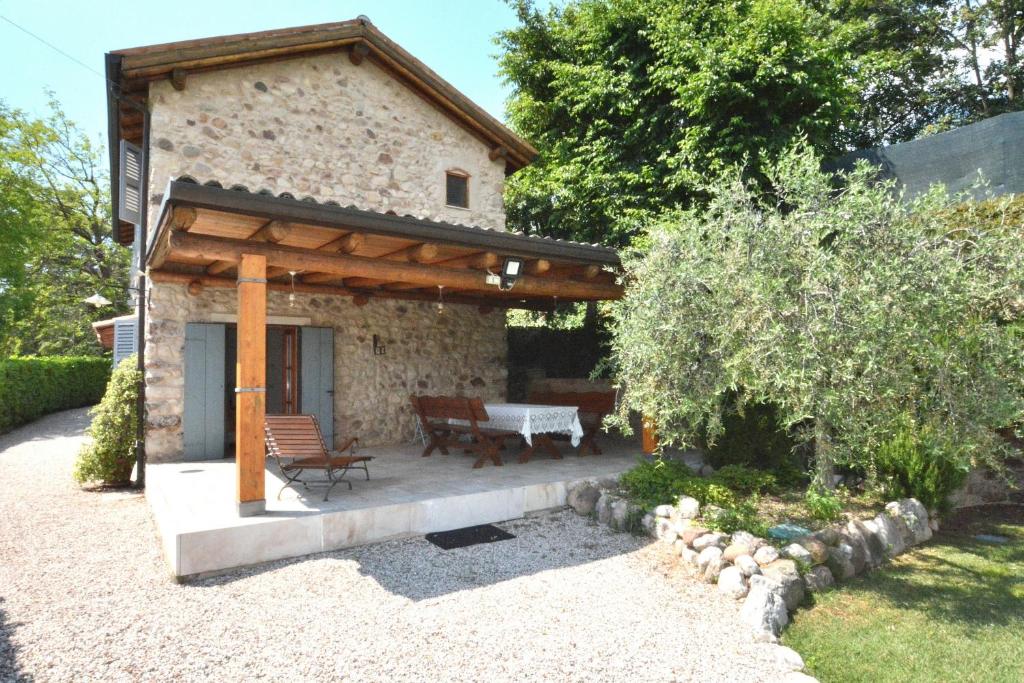 Zahrada ubytování Rustico Villa Marciaga With Pool
