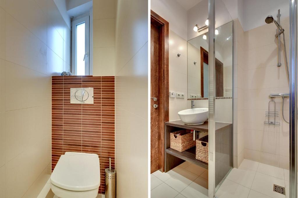 Kúpeľňa v ubytovaní Grand Apartments
