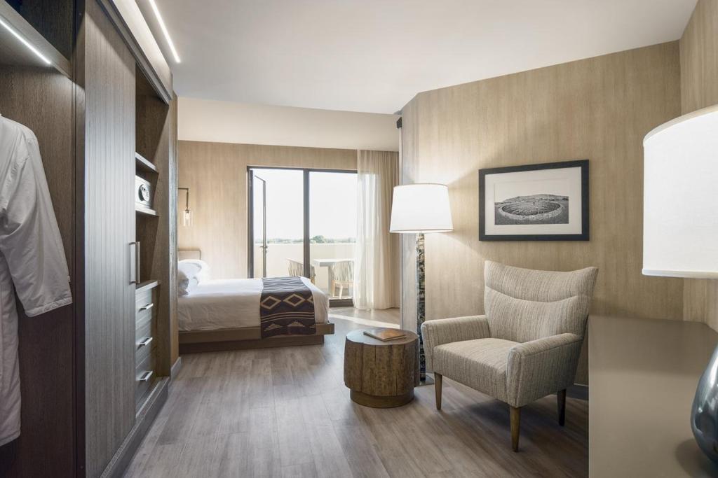 Posezení v ubytování Hotel Chaco