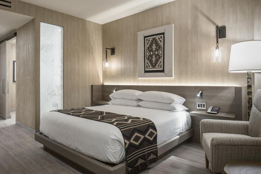 Postel nebo postele na pokoji v ubytování Hotel Chaco