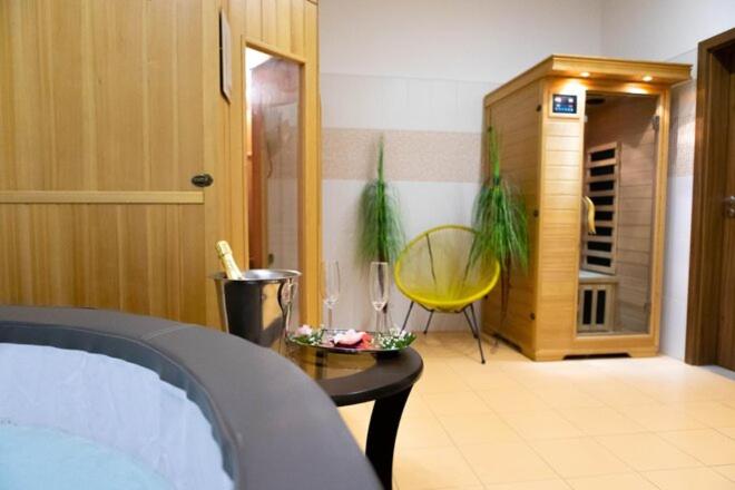 Posezení v ubytování Mlyn Penzion & Wellness