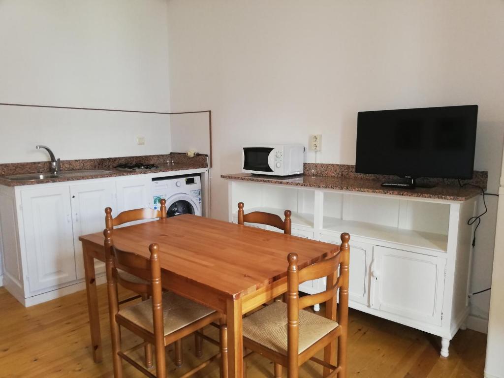 Kuchyň nebo kuchyňský kout v ubytování Apartamentos Turísticos La Solana