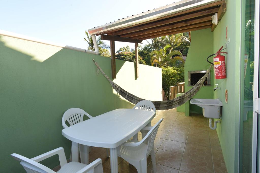 Uma varanda ou terraço em Pousada Sítio Olho D'Água