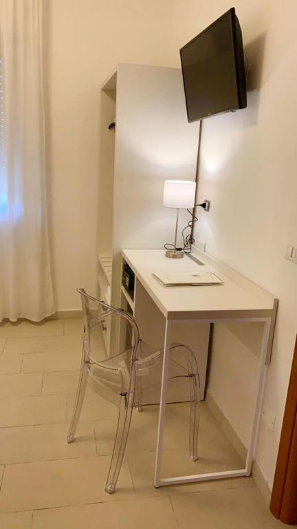 TV a/nebo společenská místnost v ubytování Hotel Villa Eleonora