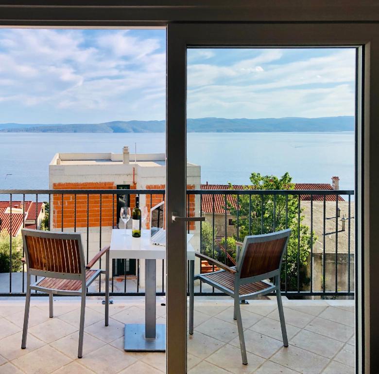 Balkón nebo terasa v ubytování Guest House Stipe
