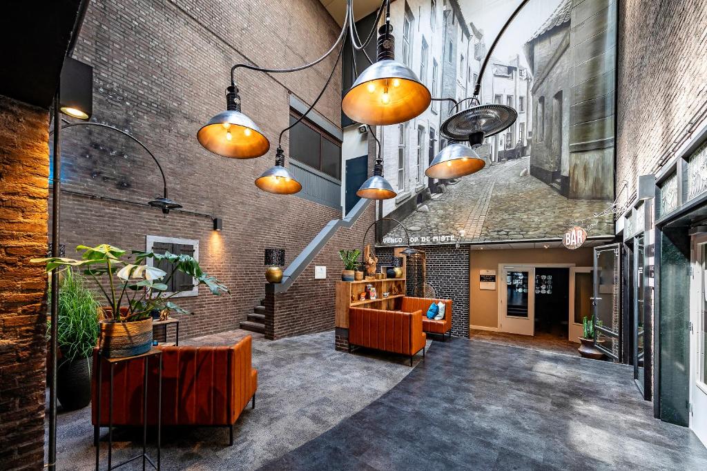 Posezení v ubytování Theaterhotel Venlo