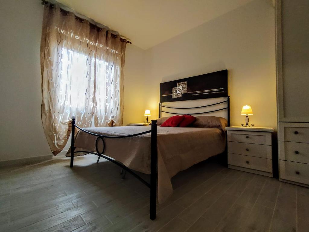 Postel nebo postele na pokoji v ubytování Alghero Mare Chiaro-Guest House