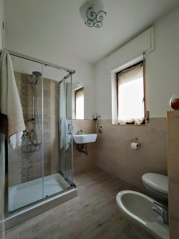 Koupelna v ubytování Alghero Mare Chiaro-Guest House