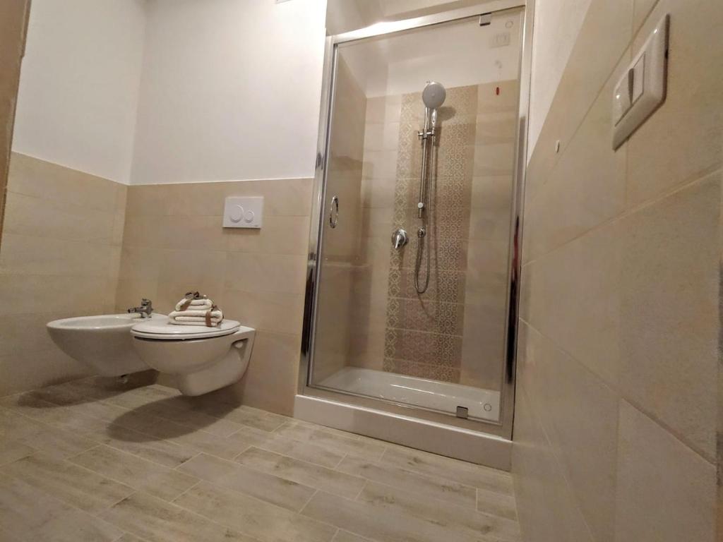 Koupelna v ubytování Alghero Mare Chiaro-Guest House