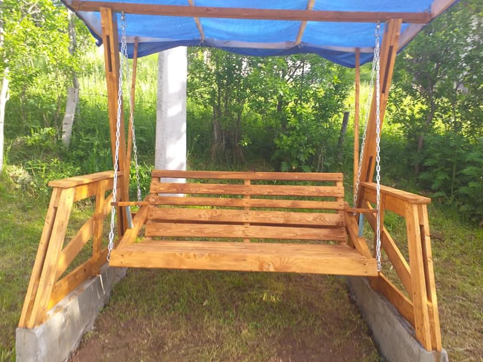 Taman di luar Vila Medo
