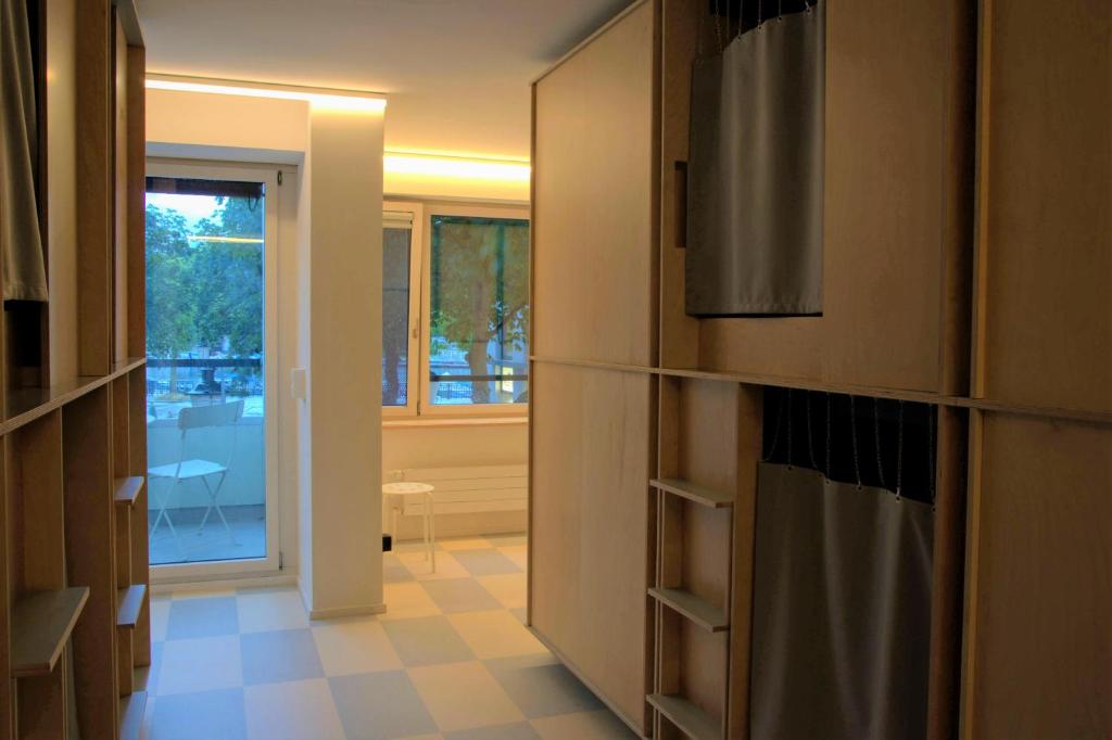 Koupelna v ubytování Green Marmot Capsule Hotel Zürich