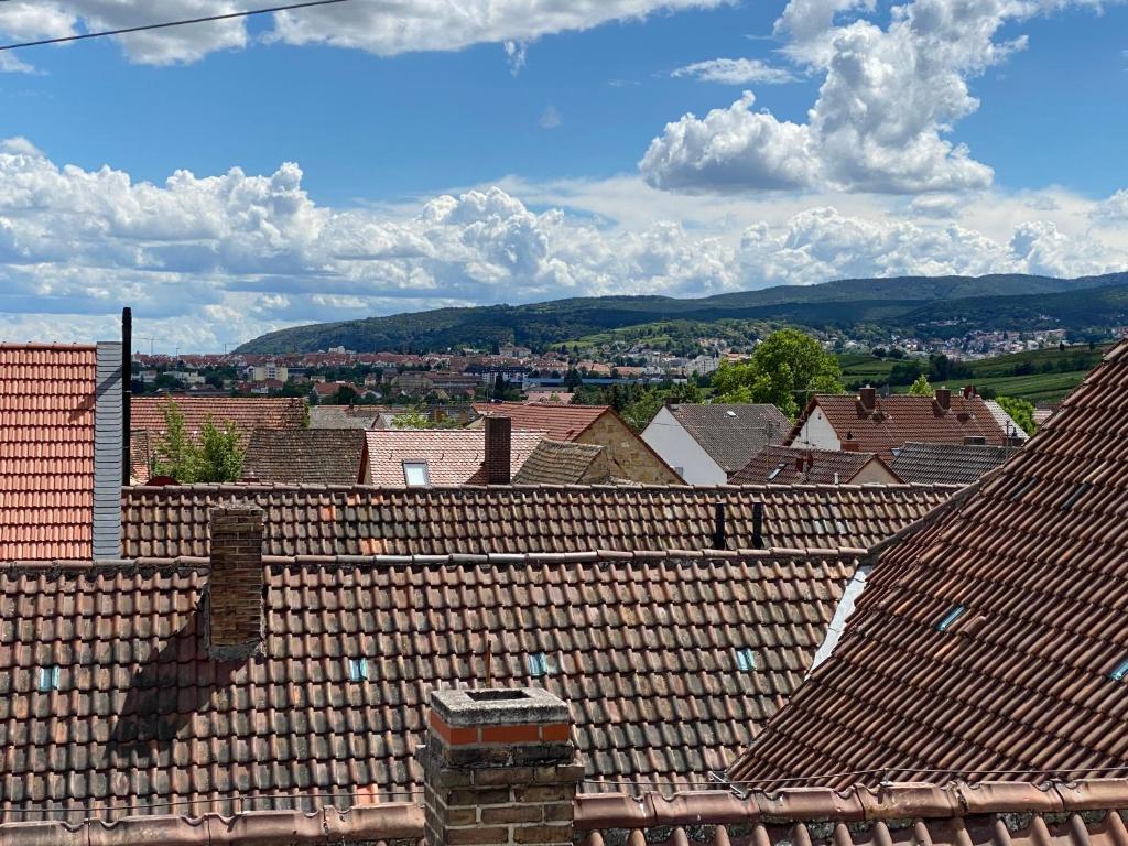 Nespecifikovaný výhled na hory nebo výhled na hory při pohledu z hotelu