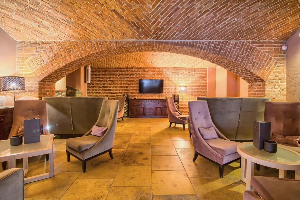 Posedenie v ubytovaní Hanza Pałac Wellness & SPA