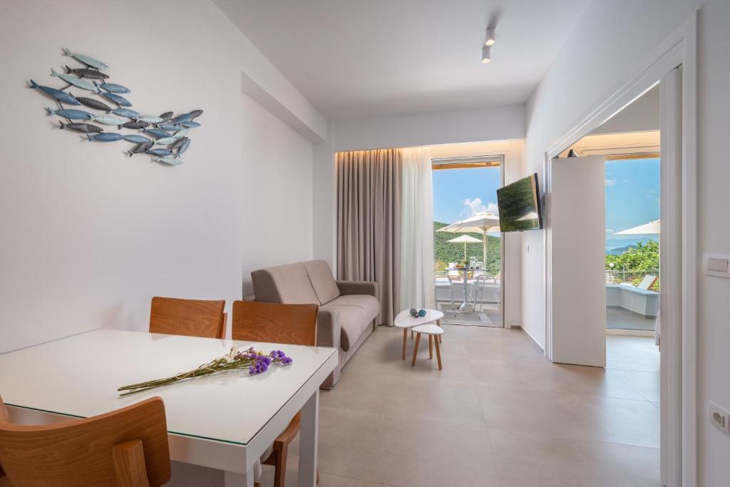 Posezení v ubytování Ninemia Luxury Residence