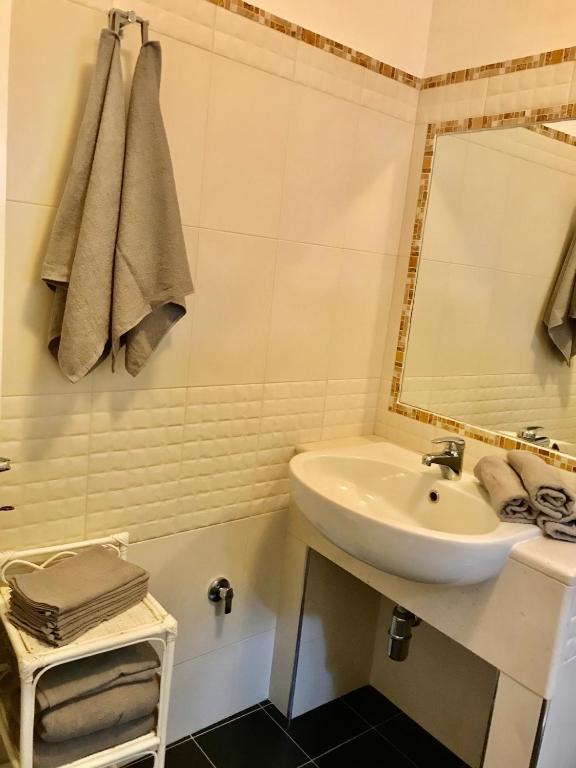 Koupelna v ubytování B&B TENUTA AGNUSDEI