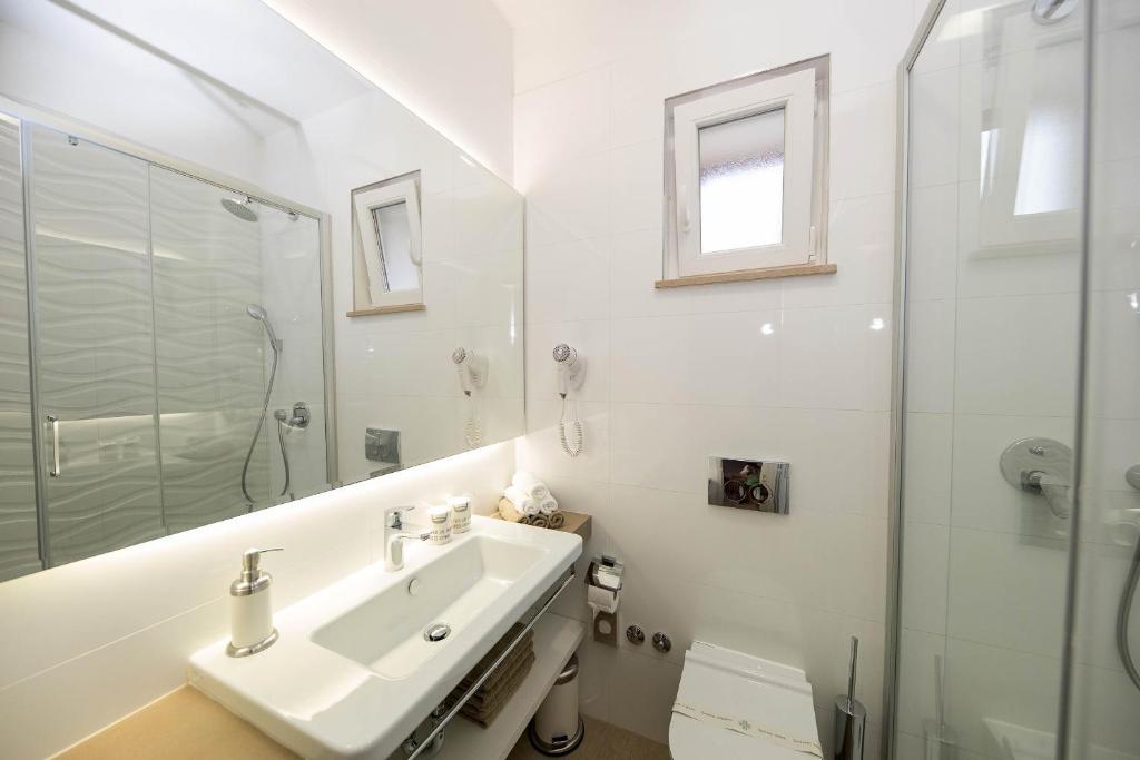 Kúpeľňa v ubytovaní Apartmani Marion Crikvenica