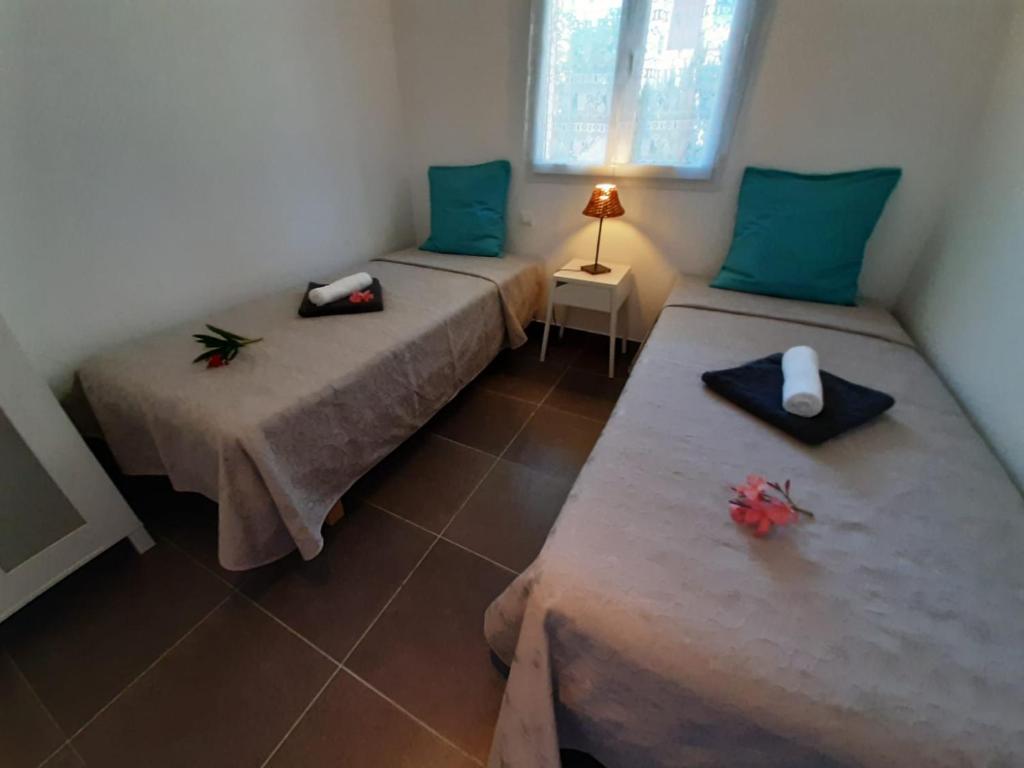 Postel nebo postele na pokoji v ubytování SOLE DI DUME