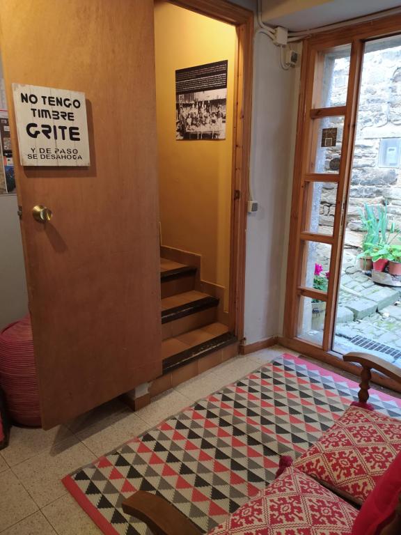 Postel nebo postele na pokoji v ubytování Albergue Armaia Artepea