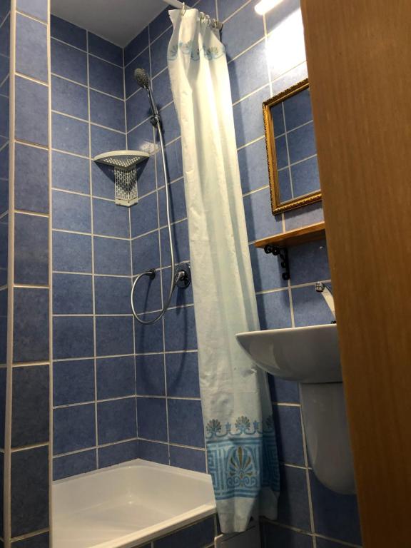 Koupelna v ubytování Privát Migáč
