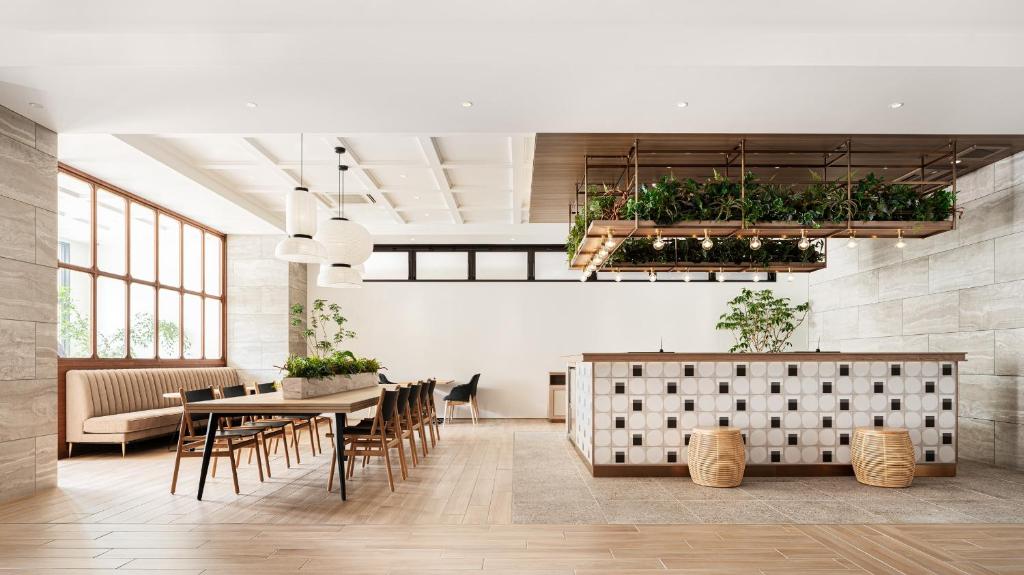 Posezení v ubytování Nest Hotel Hiroshima Ekimae
