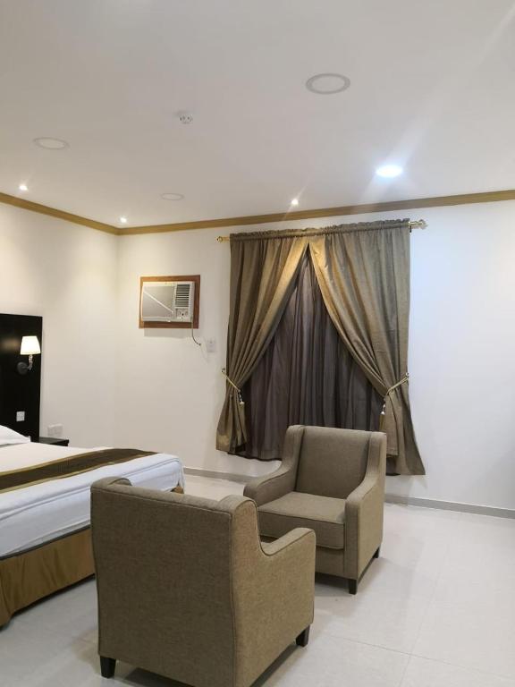 Posezení v ubytování روح الأصيلة للشقق المخدومة Roh Alaseilah Serviced Apartments