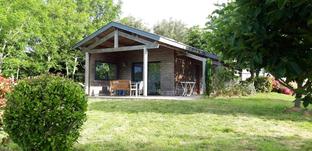 Zahrada ubytování Camping les vergers de Squividan ***